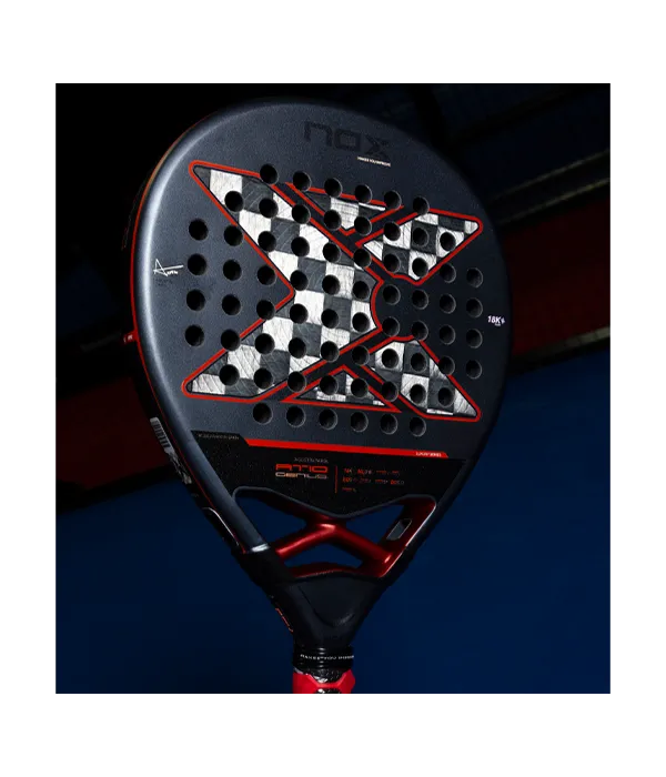 NOX AT10 Genius 18K Alum 2025 Agustín Tapia Padel Racket