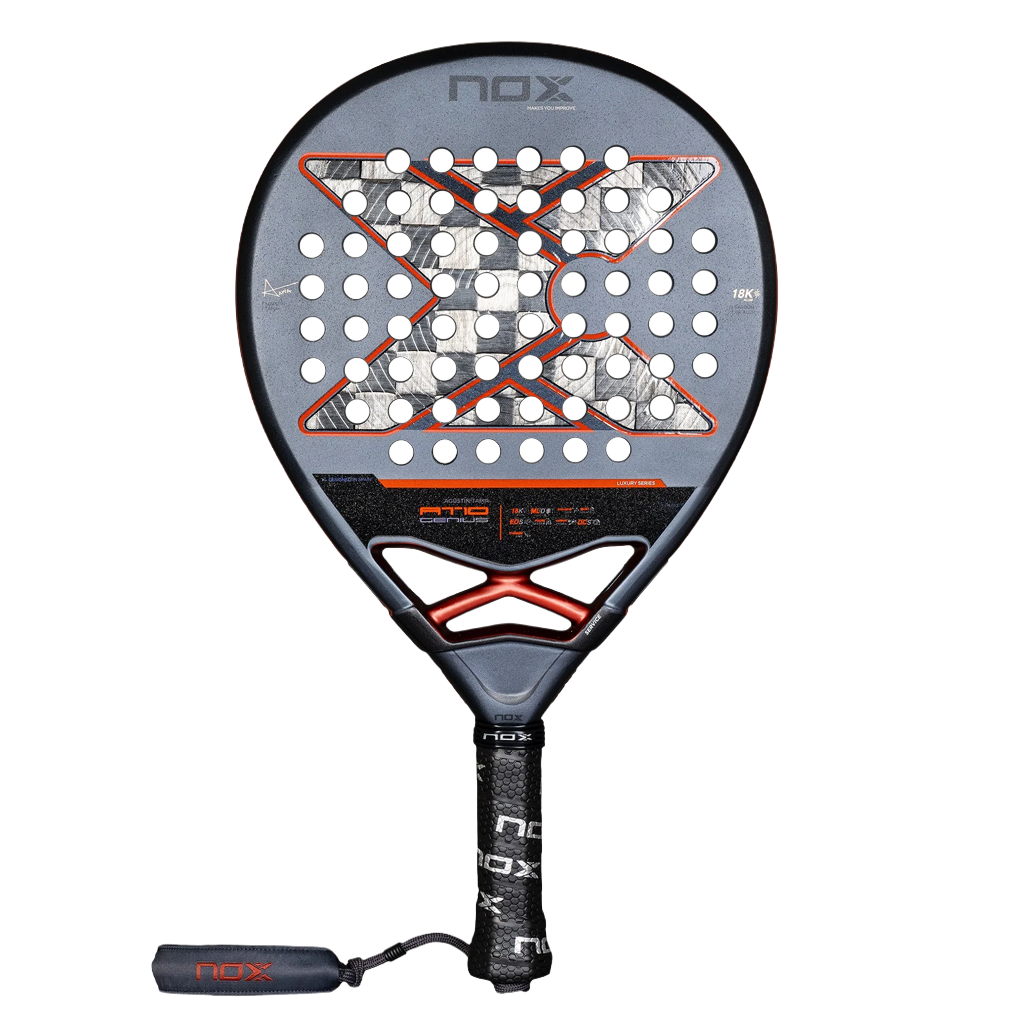 NOX AT10 Genius 18K Alum 2025 Agustín Tapia Padel Racket