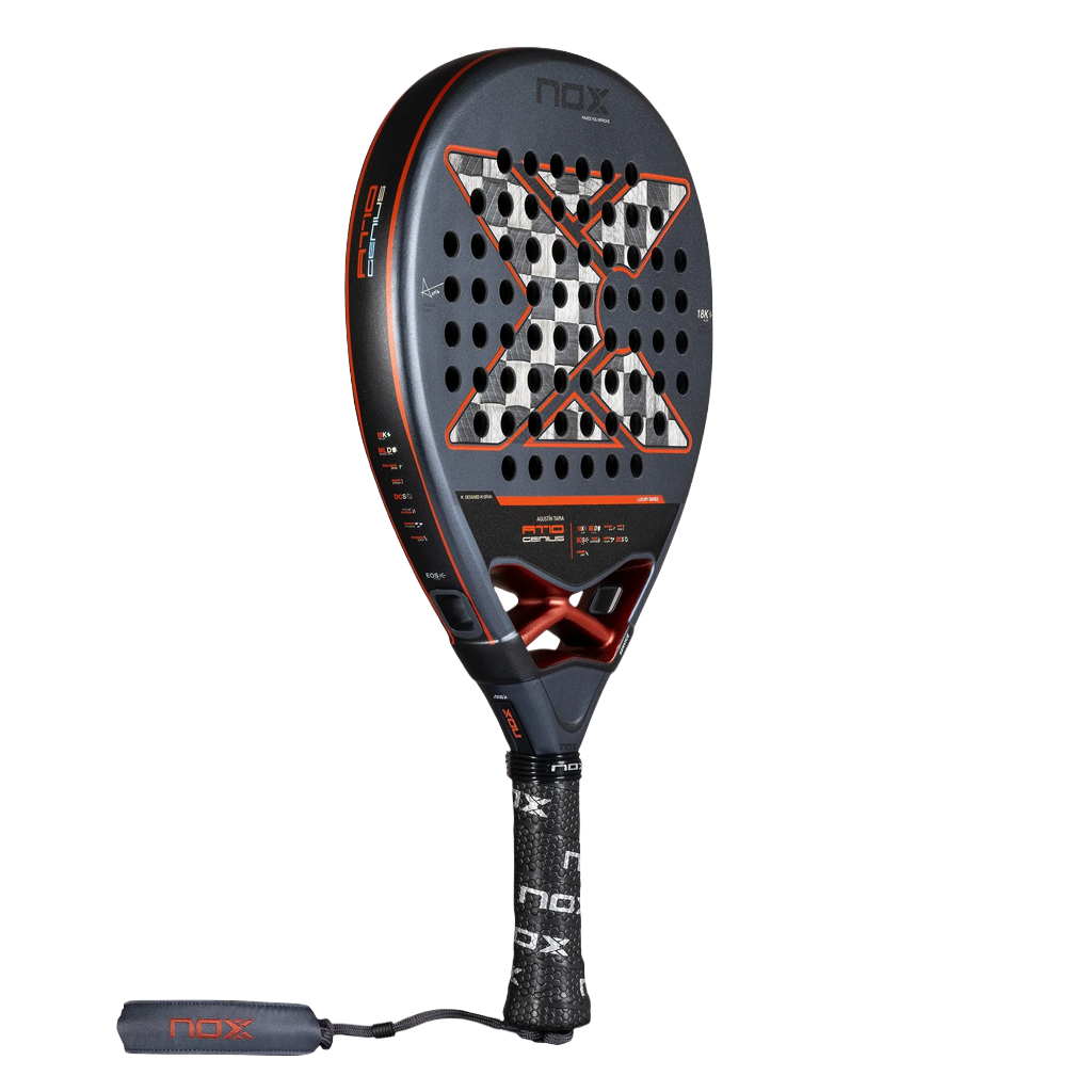 NOX AT10 Genius 18K Alum 2025 Agustín Tapia Padel Racket