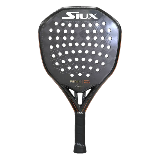 Siux Fenix Pro 5 Black 2025 Leo Augsburger Padel Racket